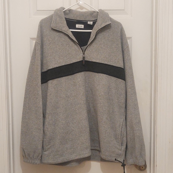 Izod Other - IZOD Half Zip Grey Men's Sweater